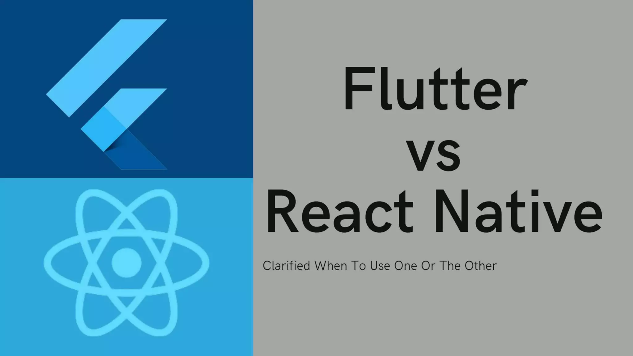 Flutter vs React Native