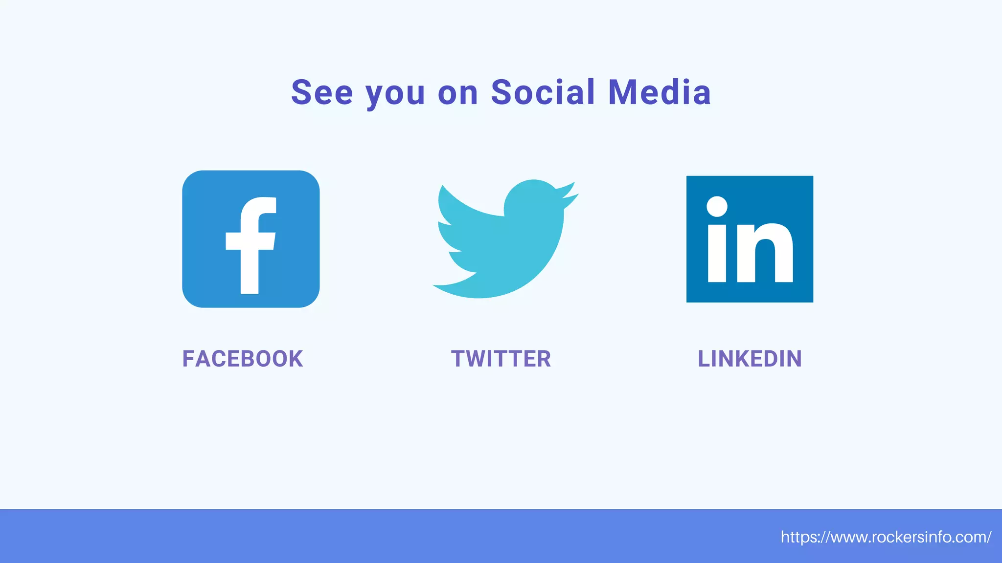 See you on Social Media FACEBOOK TWITTER LINKEDIN https://www.rockersinfo.com/ 