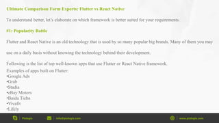 Flutter vs React Native The Ultimate Comparison in 2023 | PDF