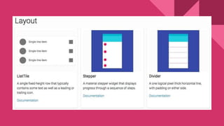 Flutter workshop | PPTX