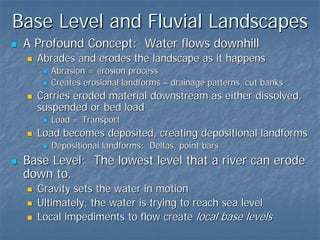Fluvial Geomorphology | PDF