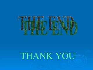 THE END  THANK YOU 