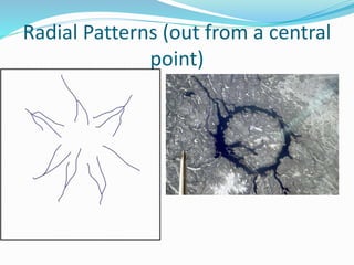 Radial Patterns (out from a central
point)
 