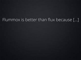Flummox is better than ﬂux because […]
 
