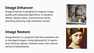 Image Enhancer Algorithms FLUX AI ART - All-in-one solution for image generation and processing ...