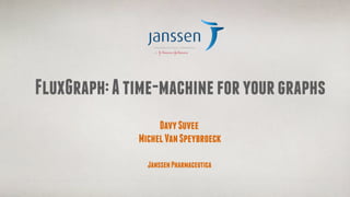 FluxGraph: A time-machine for your graphs
                   Davy Suvee
              Michel Van Speybroeck

                Janssen Pharmaceutica
 