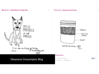 Obsessive Consumption Blog
 