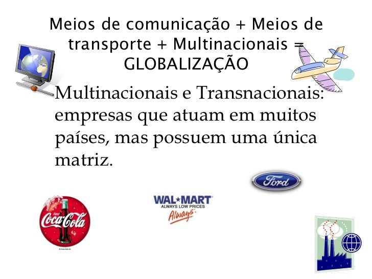 Fluxos de mercadorias Fluxos de mercadorias