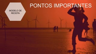 MODELO DE
RECEITA
PONTOS IMPORTANTES
 