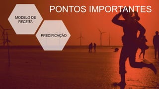 MODELO DE
RECEITA
PRECIFICAÇÃO
PONTOS IMPORTANTES
 