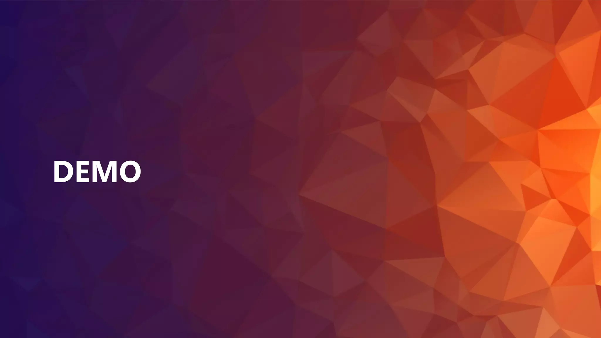 Nov 20-21, 2020
DEMO
 