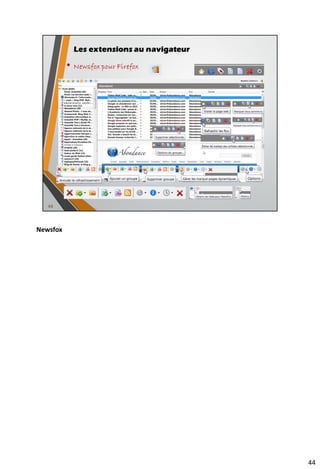 Agrégateurs monopostes – Exemple de RSS OWL
53
 