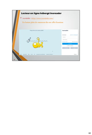 Inoreader : les principales fonctionnalités
• Les règles
74
 