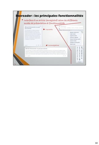 78
Lecteur en ligne hébergé Inoreader
 