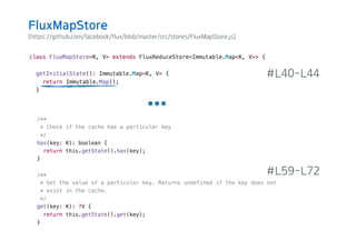 (https://github.com/facebook/flux/blob/master/src/stores/FluxMapStore.js)
#L40-L44
#L59-L72
FluxMapStore
 