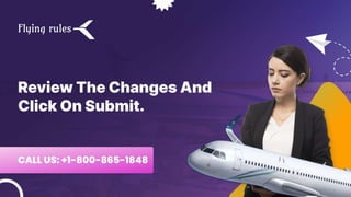 Can You Change Passenger Name On JetBlue Online? | PPT
