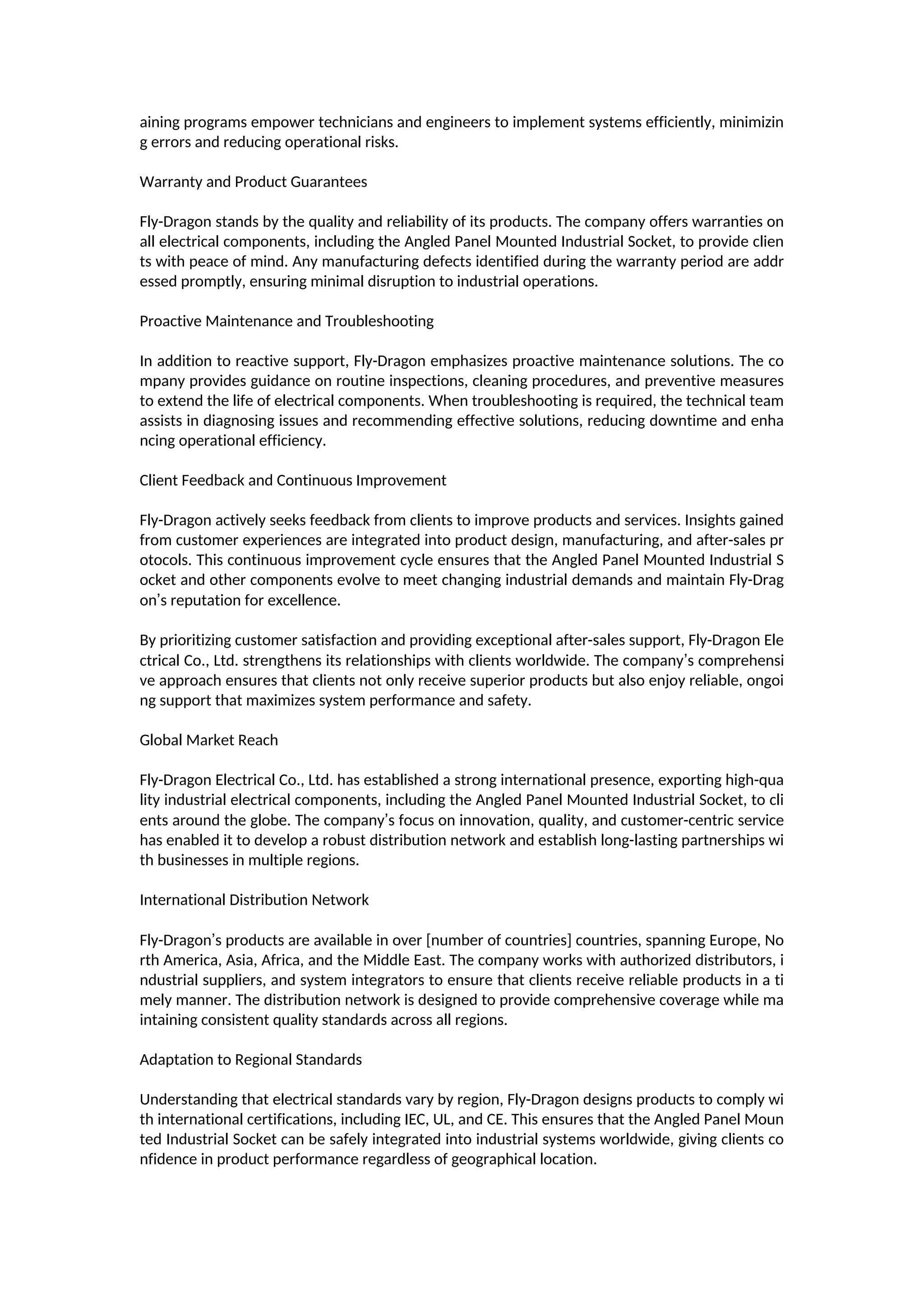 Nante Angled Panel Mounted Industrial Socket: Durable Designs for ...