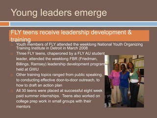 FLY 2008 Annual Report