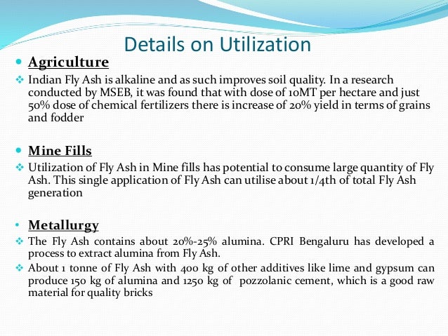 Flyash Disposal And Utilization