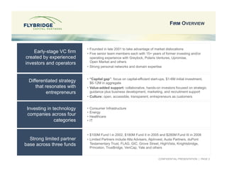 Flybridge Capital Partners Slide 2
