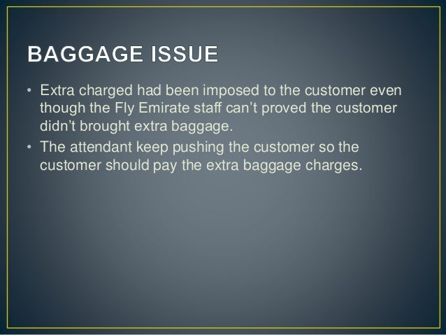 emirates extra luggage