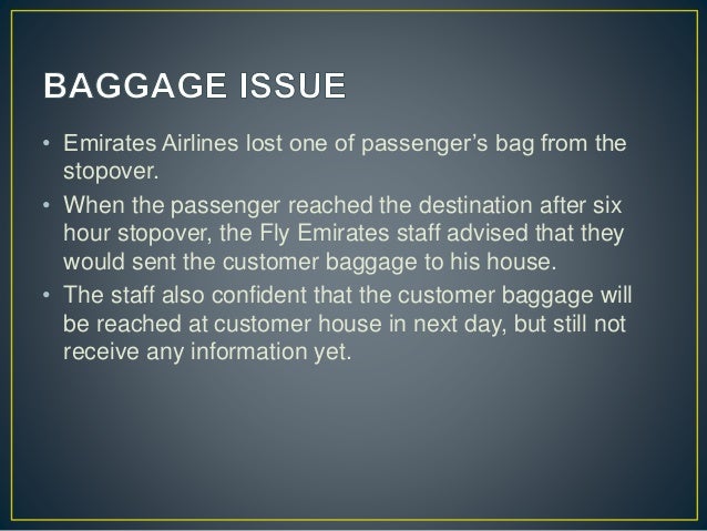 emirates lost baggage