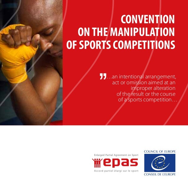 Convention on the manipulation of sports competitions