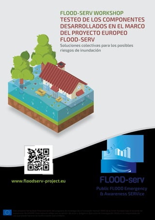 FLOOD-serv Workshop Flyer (ES)
