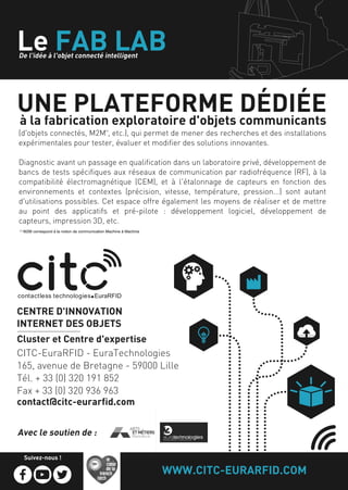 Le Fab Lab du CITC