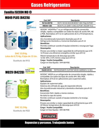 refrigeracion servicio carga, prevencionFlyer-Gases-Refrigerantes ...