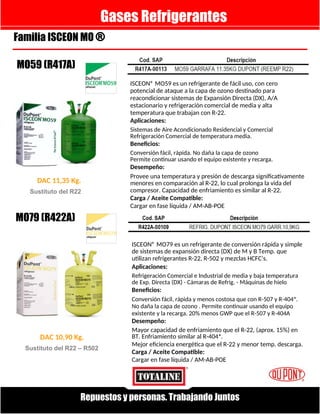 refrigeracion servicio carga, prevencionFlyer-Gases-Refrigerantes ...