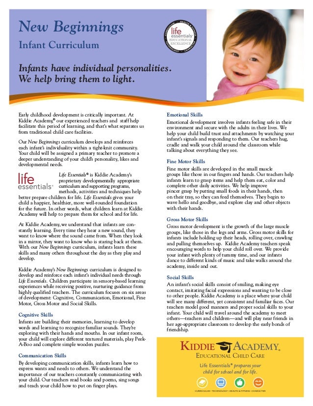 Infant Care Curriculum
