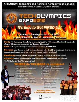 TechOlympics Expo 2012 (Cincinnati)