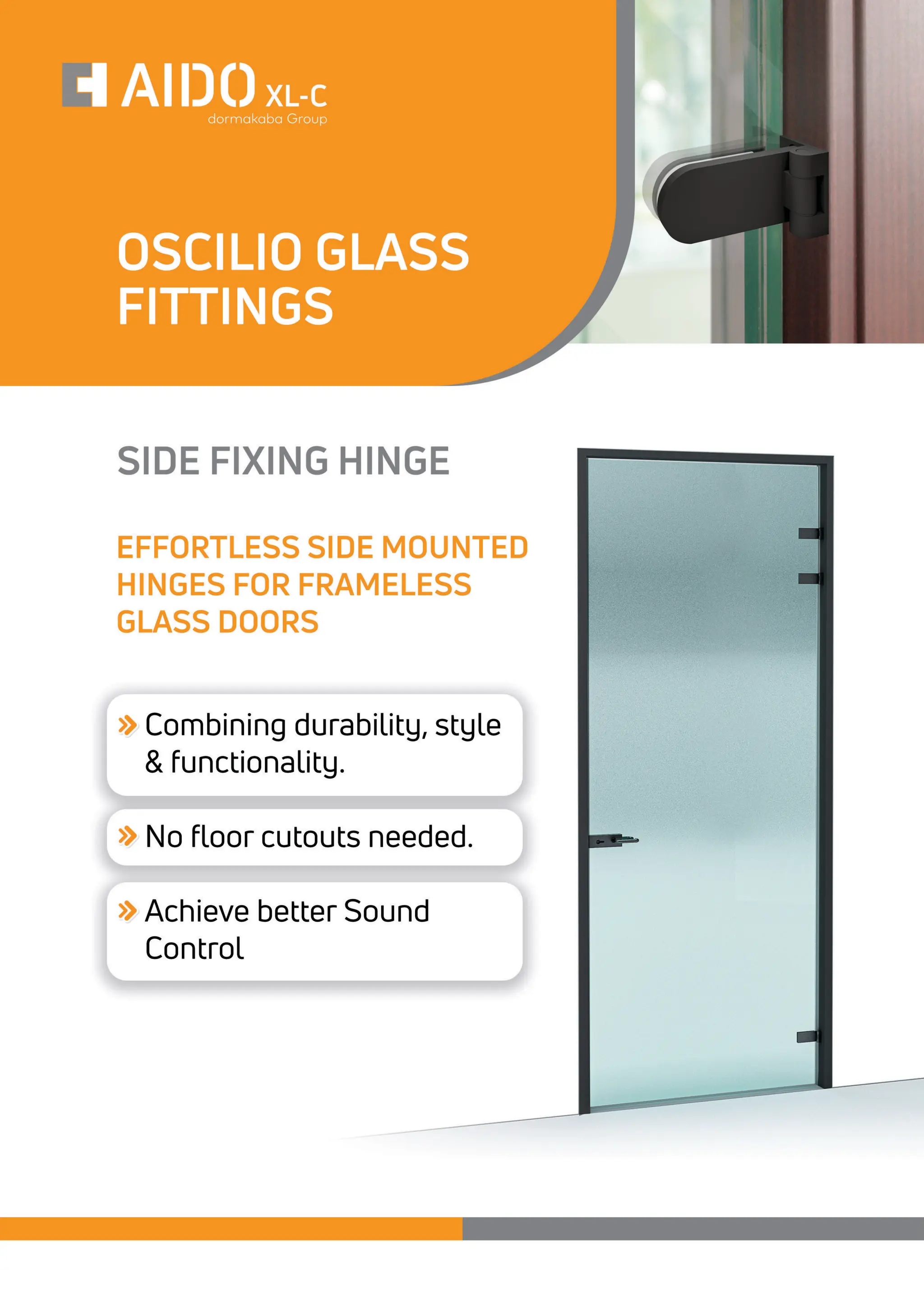 Use Side Fixing Hinge Reliable Hardware PDF