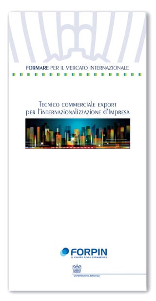 Tecnico commerciale export - Flyer 2014