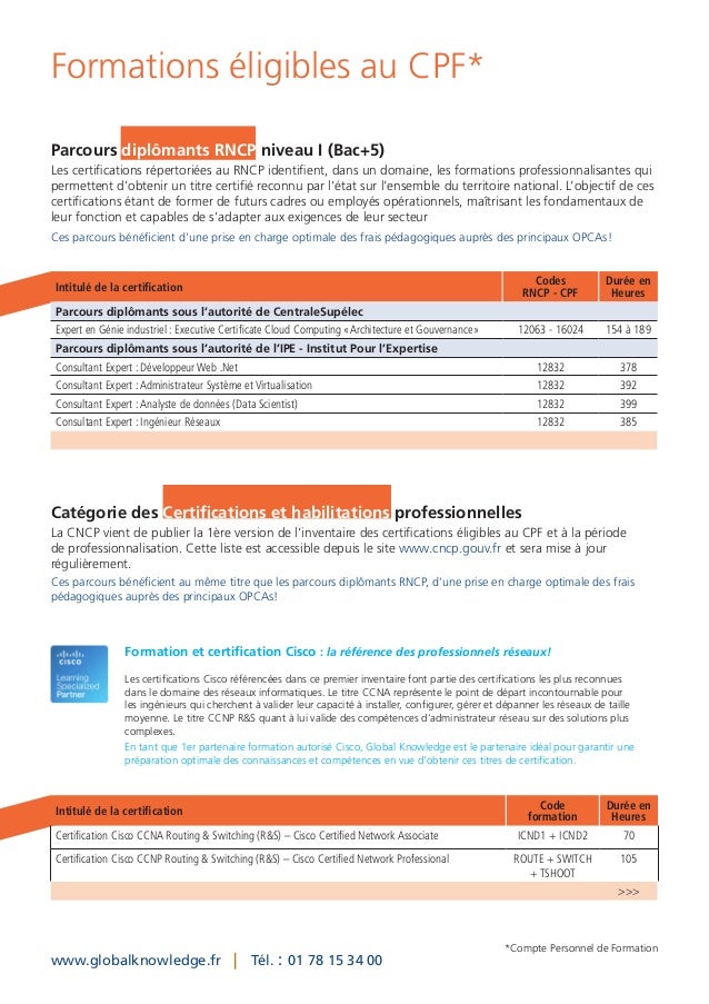 Formations Éligibles Cpf 2020 , CPF : les 5 meilleures formations entre ...