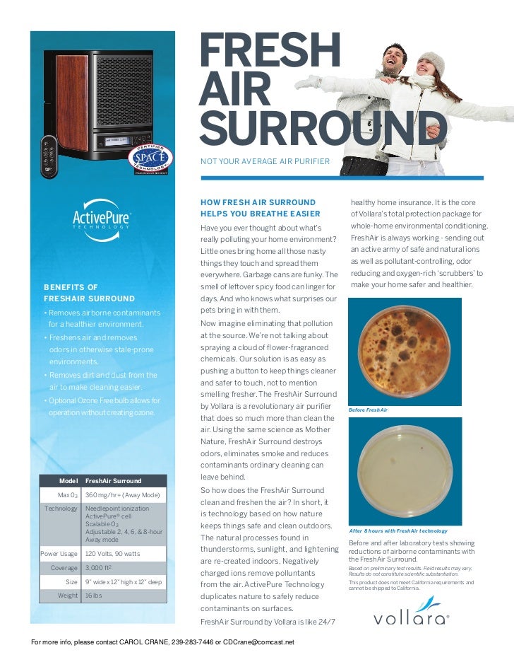 FreshAir Surround air purifier