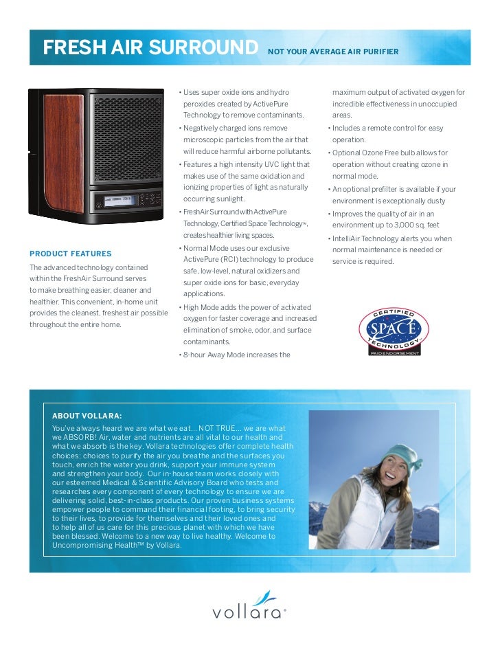 FreshAir Surround air purifier