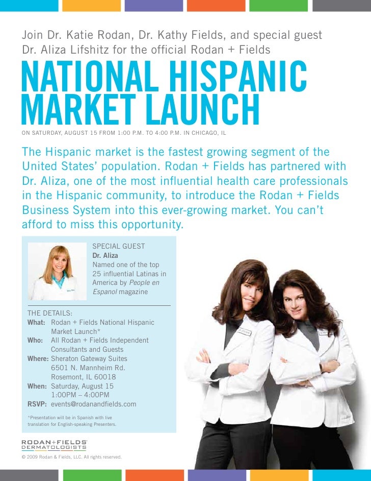 flyer hispanic launch chicago august 15 spanish market flyer
