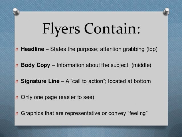 what is a flyer