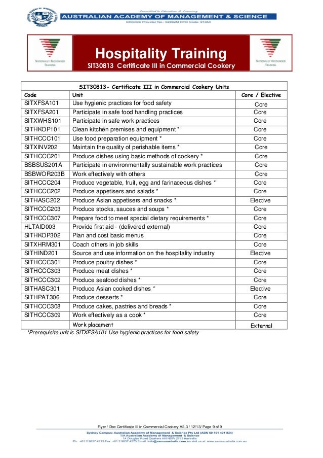 Commercial Kitchen Code Of Practice Commercial Kitchen Code Of Practice
