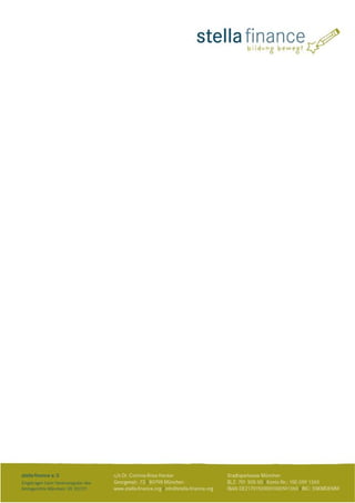 Stella*Finance Flyer