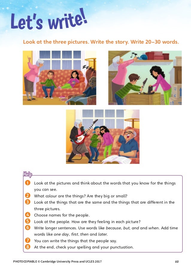 Flyers writing skills booklet