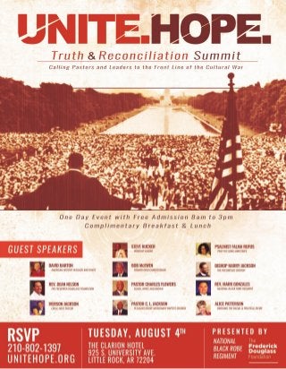 Unite. Hope. | Truth and Reconciliation Summit