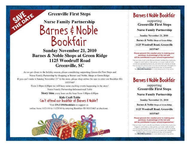 Book Drive For Greenville Nurse Family Partnership