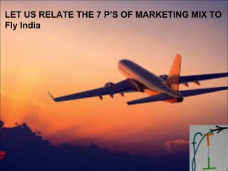 SSM PPT based on aviation topic - Fly India
