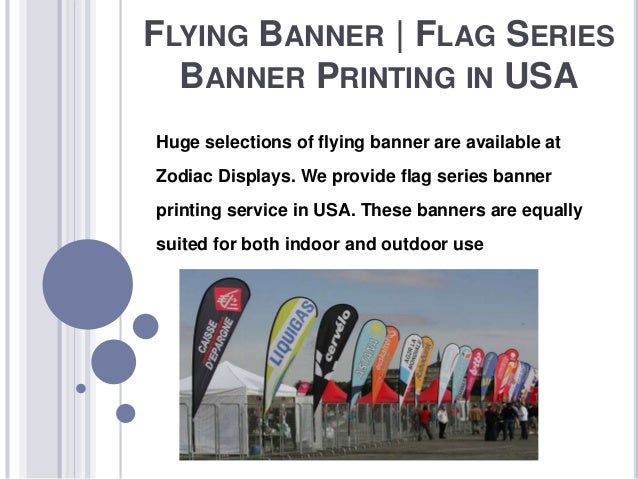 Flying Banner Flag Series Banner Printing In Usa