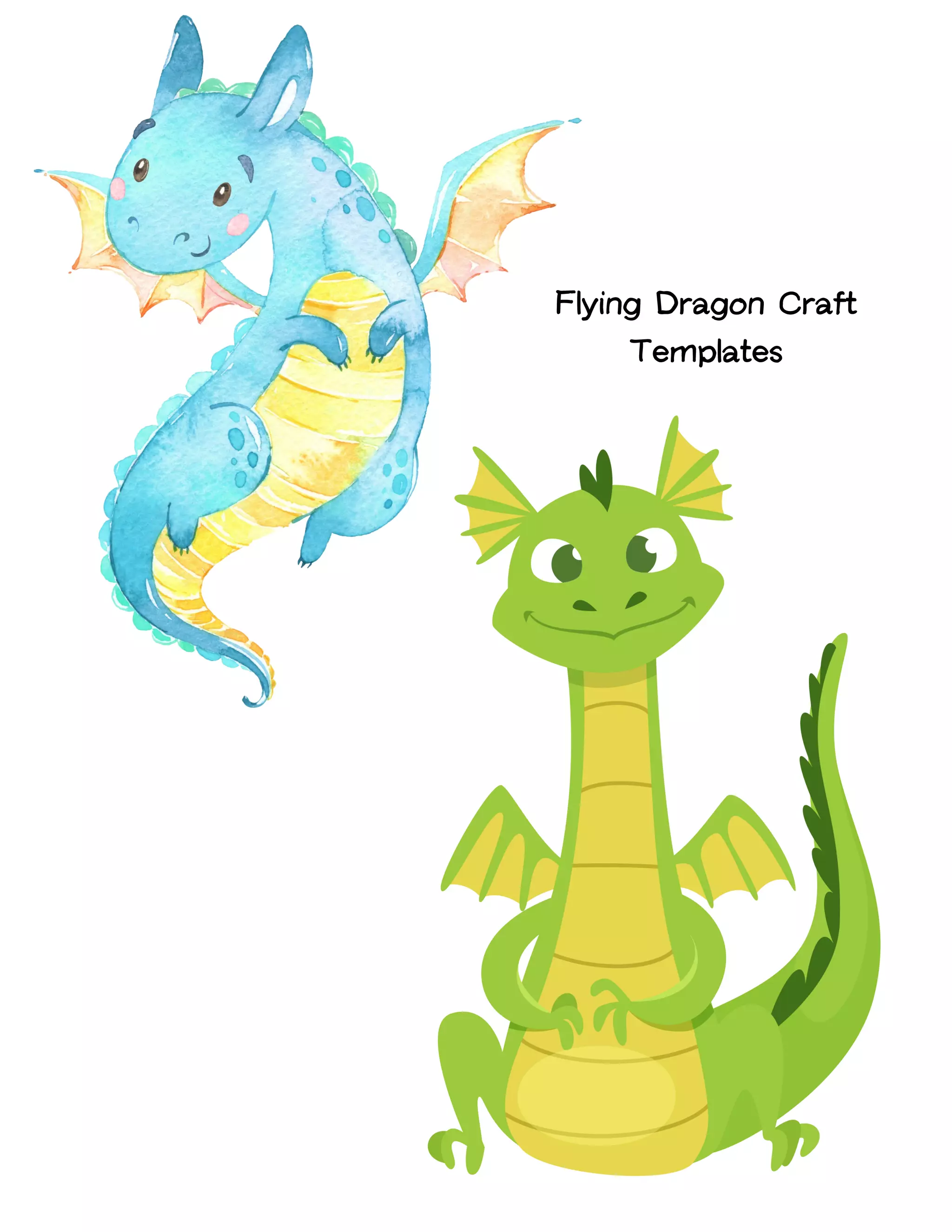 Flying dragon craft templates | PDF
