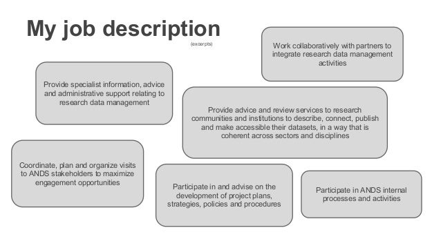data specialist job description