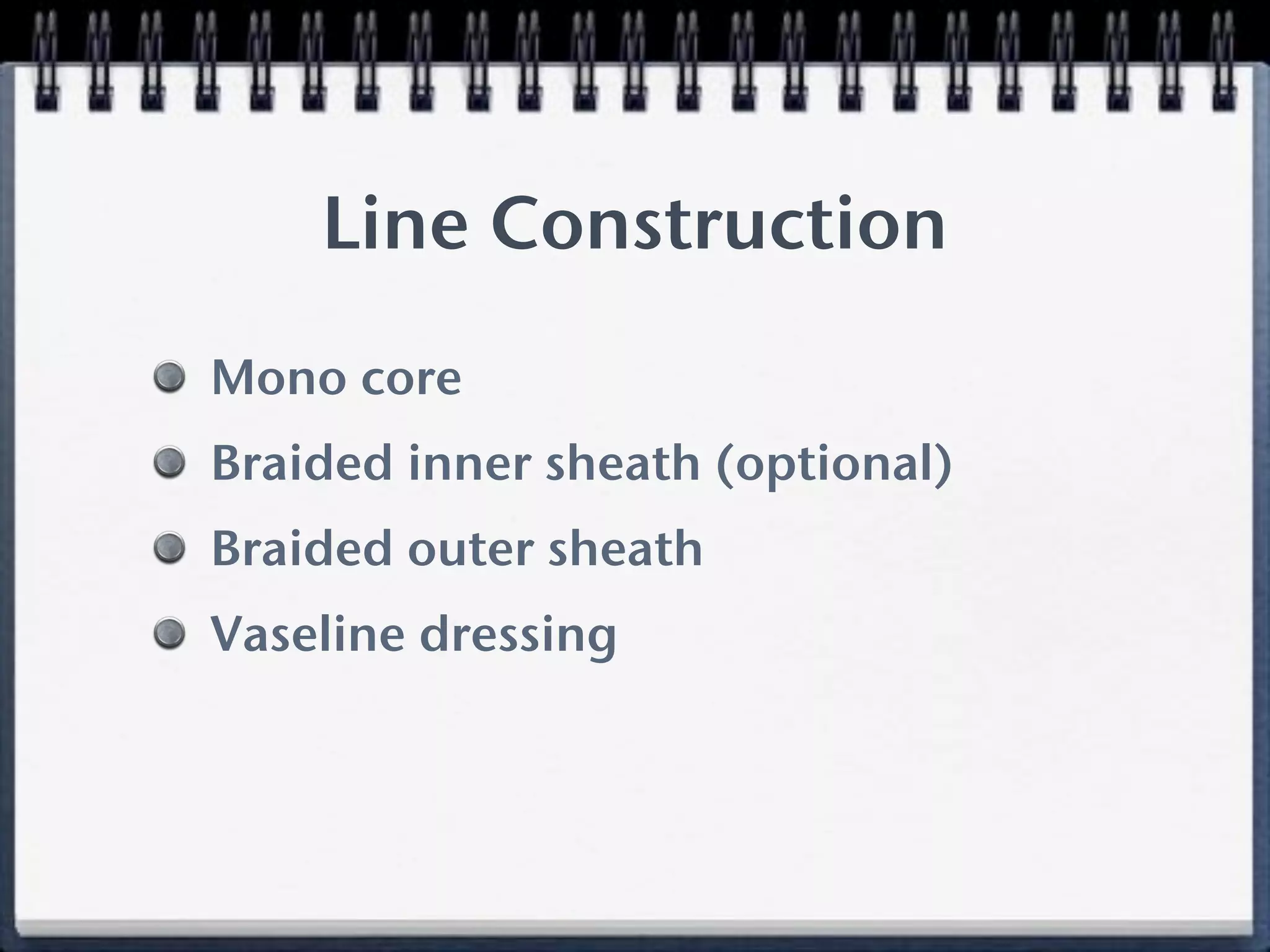 Fly lines how to make them overview | PDF